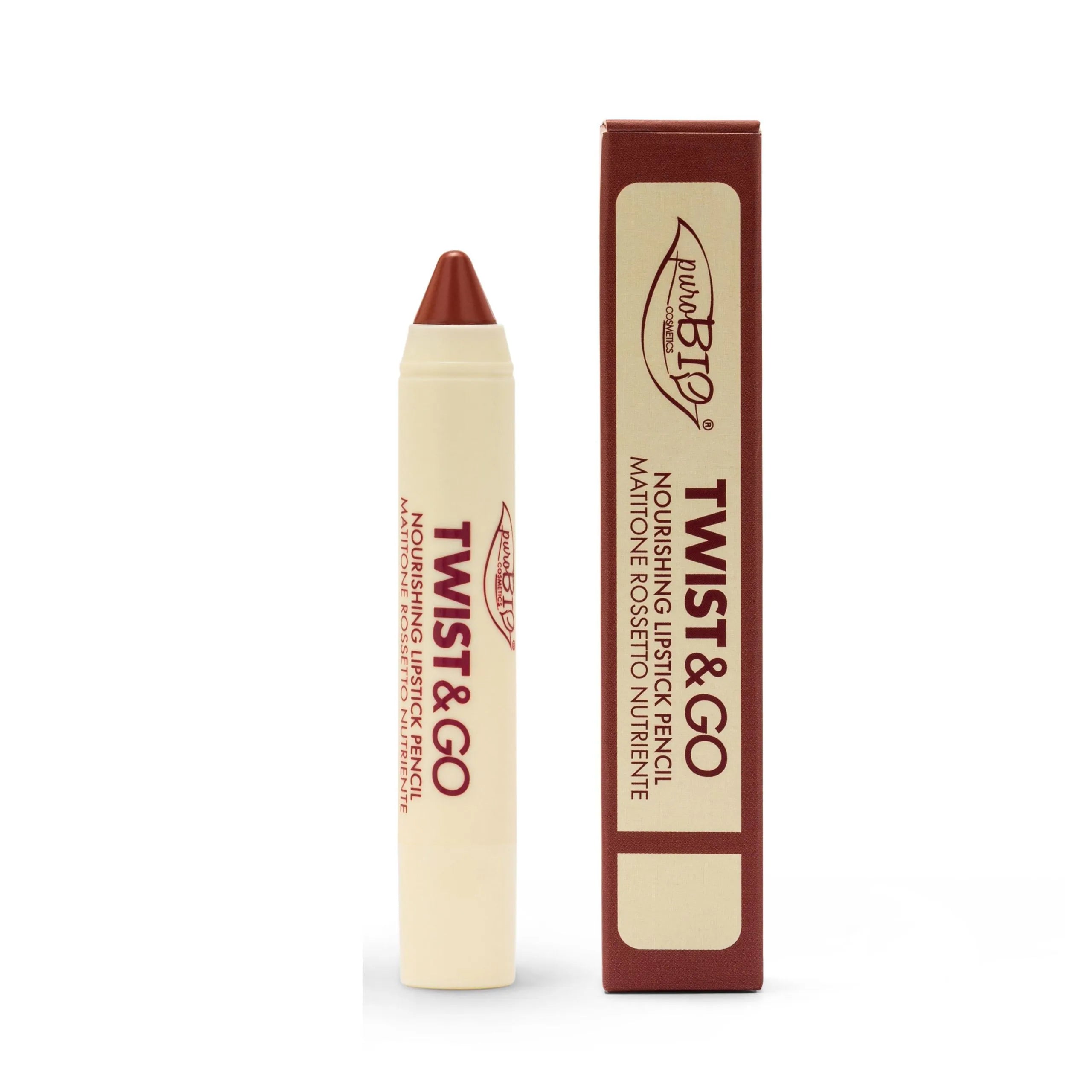 PUROBIO -   TWIST & GO – Nourishing lipstick pencil