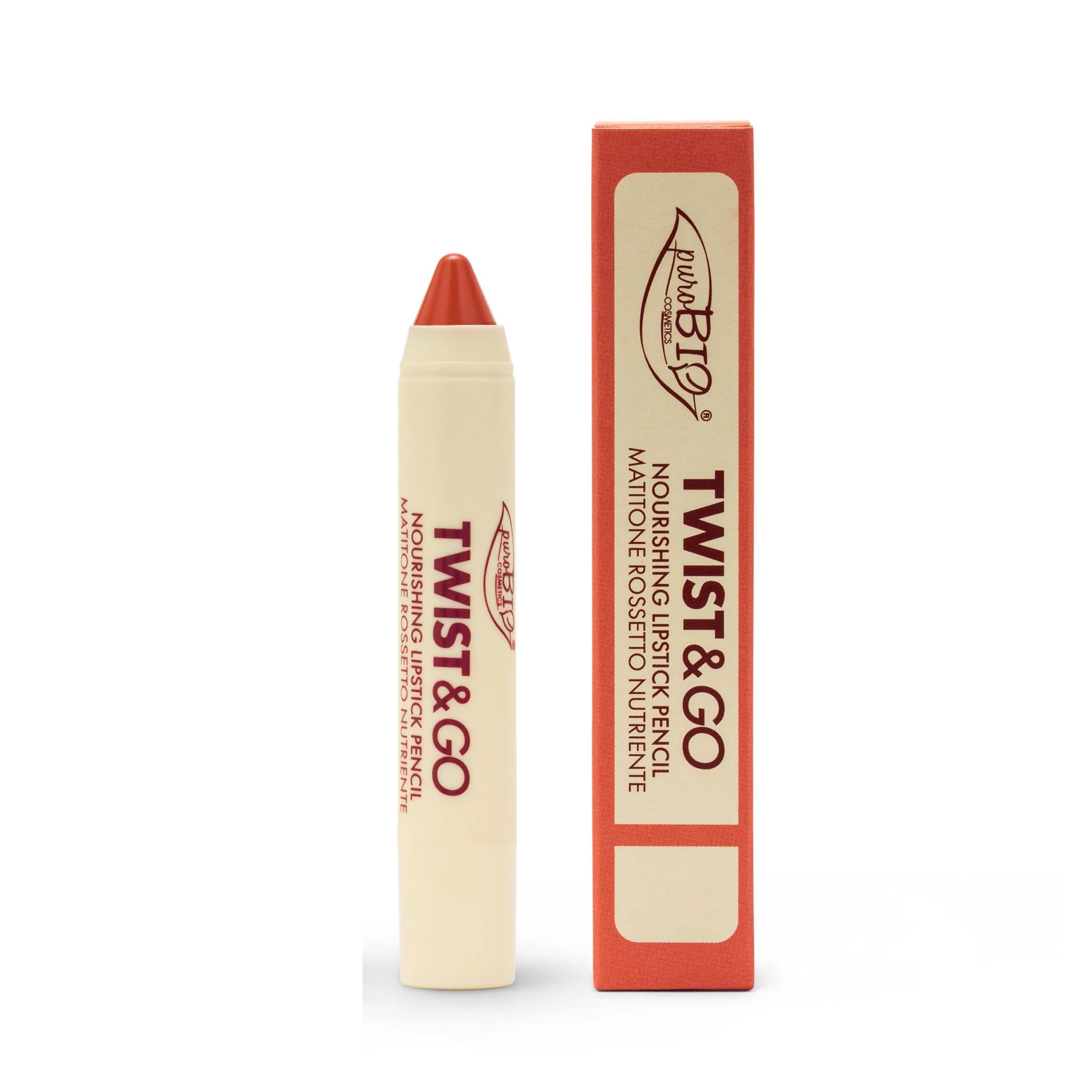 PUROBIO -   TWIST & GO – Nourishing lipstick pencil