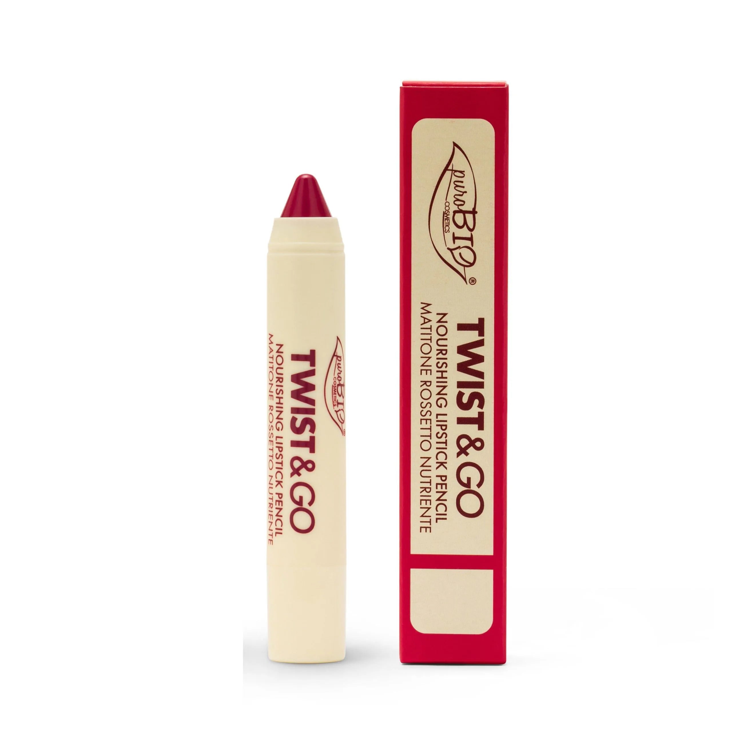 PUROBIO -   TWIST & GO – Nourishing lipstick pencil