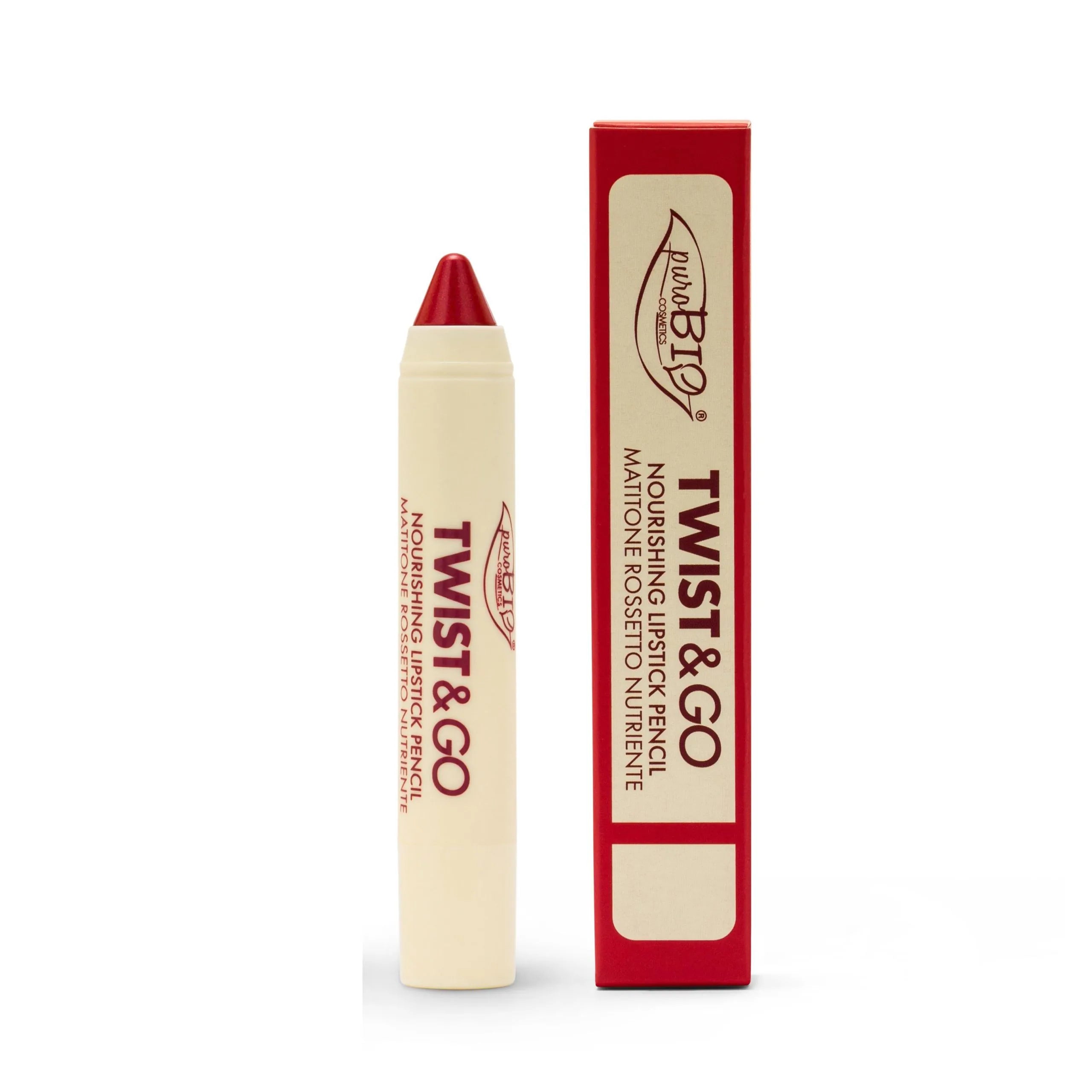 PUROBIO -   TWIST & GO – Nourishing lipstick pencil