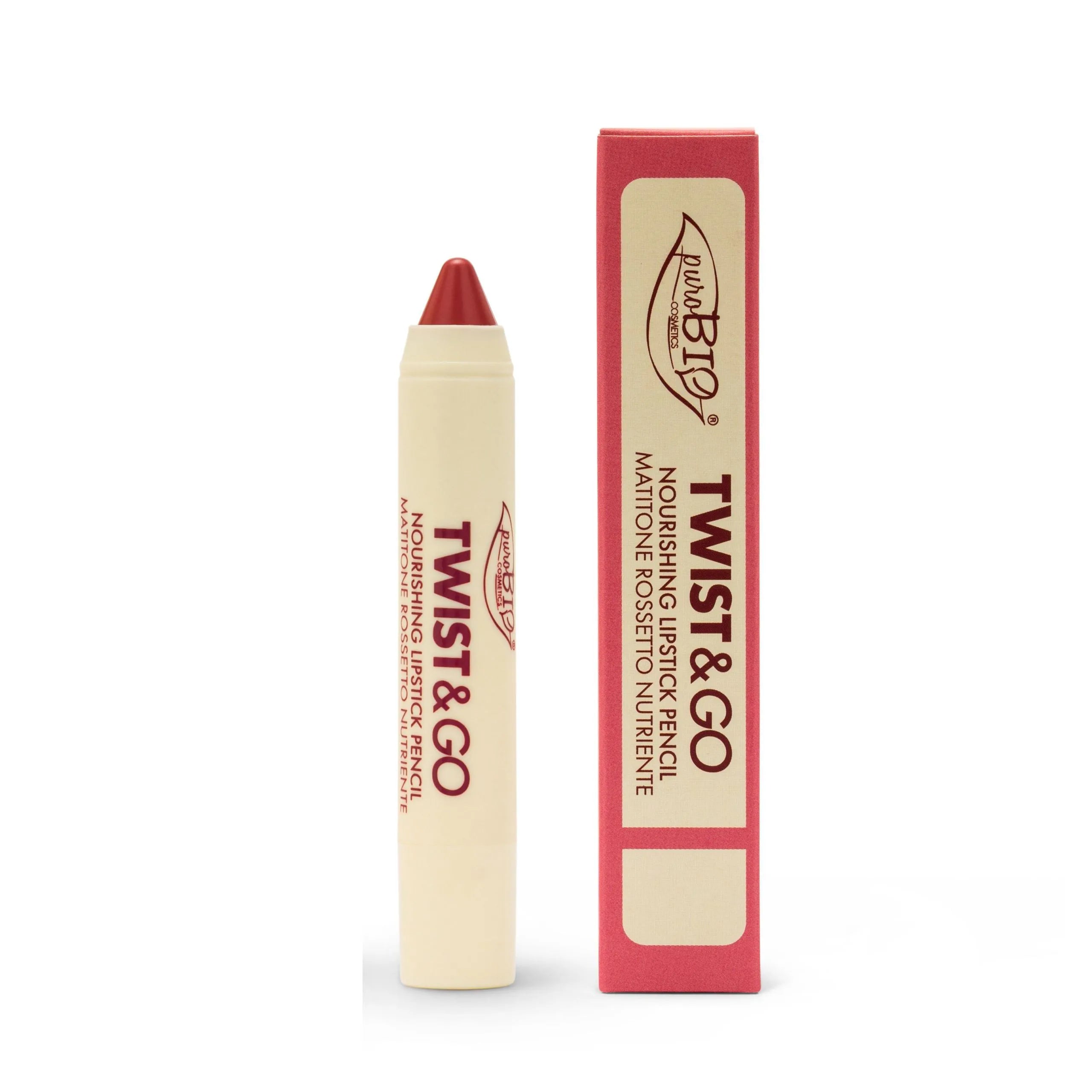 PUROBIO -   TWIST & GO – Nourishing lipstick pencil
