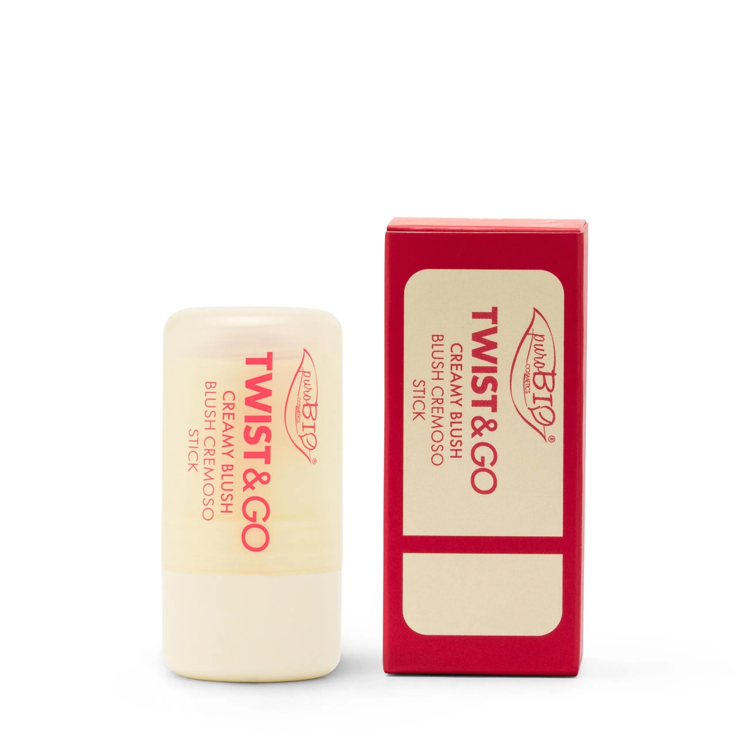 PUROBIO -   TWIST & GO – Creamy blush stick