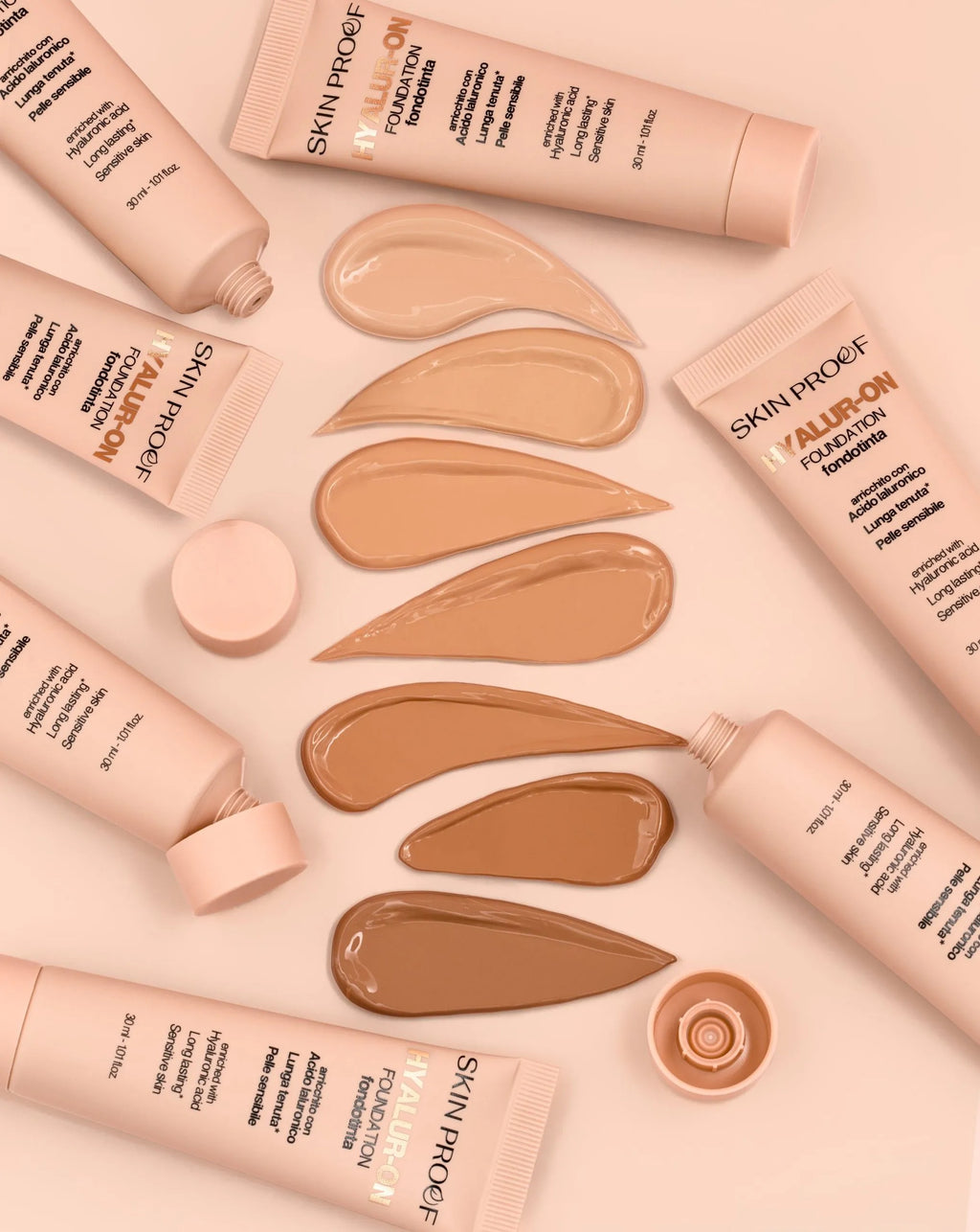 Hyalur-On
Foundation
Fondotinta cremoso ipoallergenico