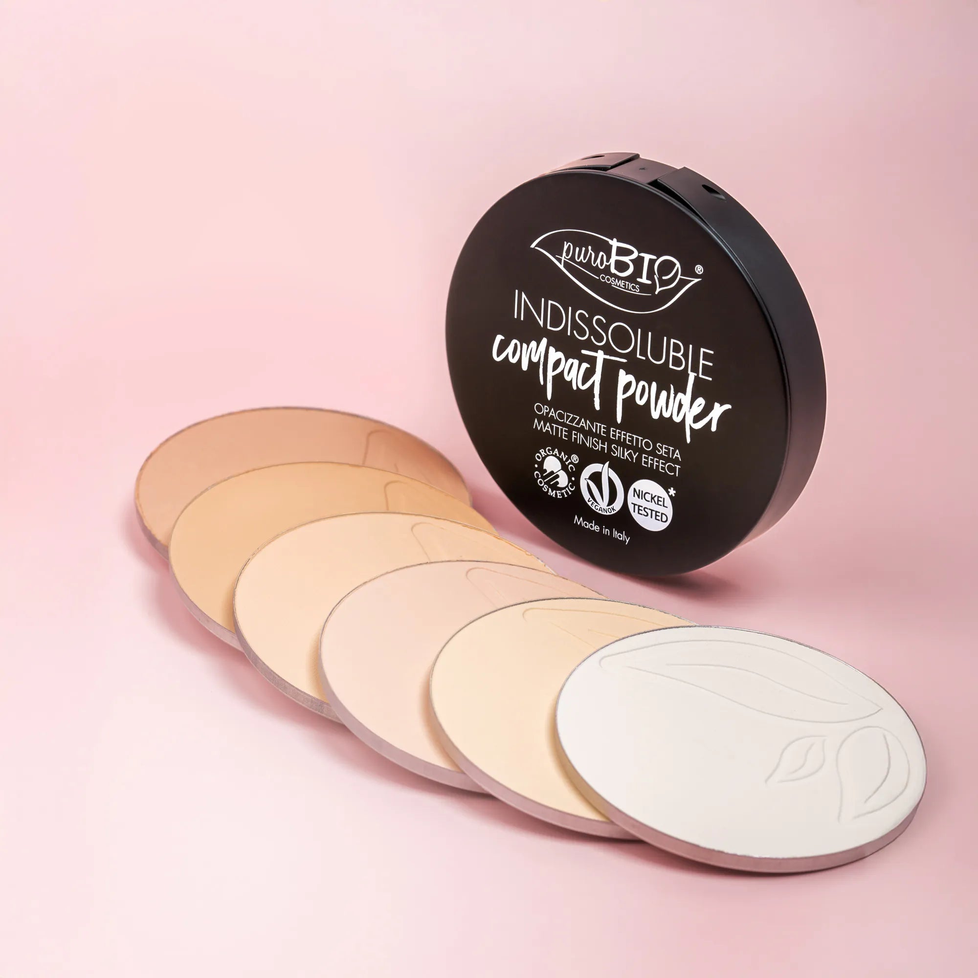 INDISSOLUBLE COMPACT POWDER