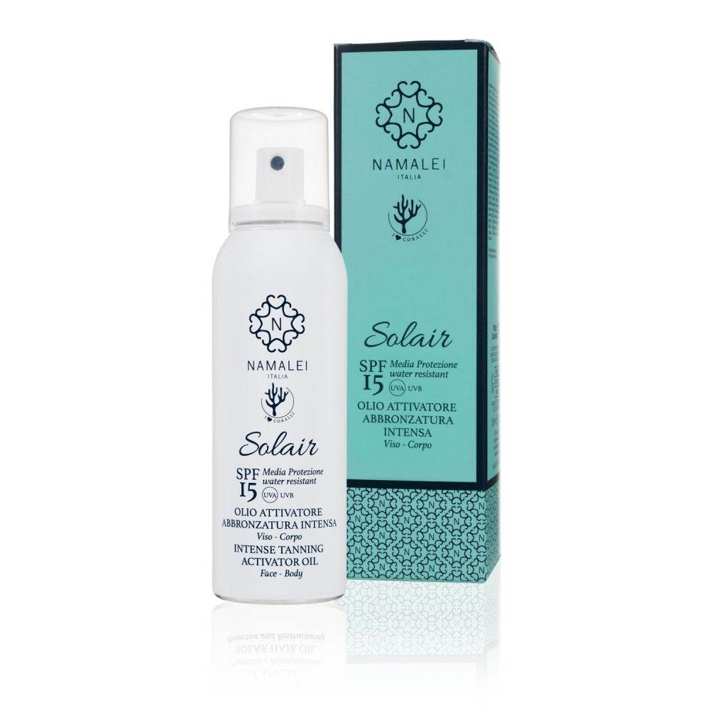 Olio Attivatore Abbronzatura Intensa Viso e Corpo SPF 15
