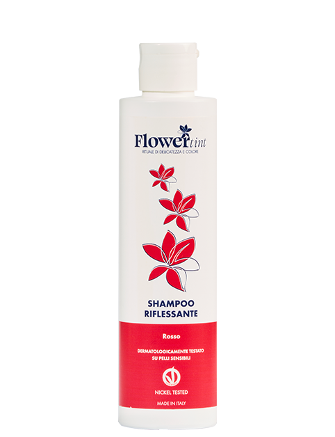 Shampoo riflessante rosso