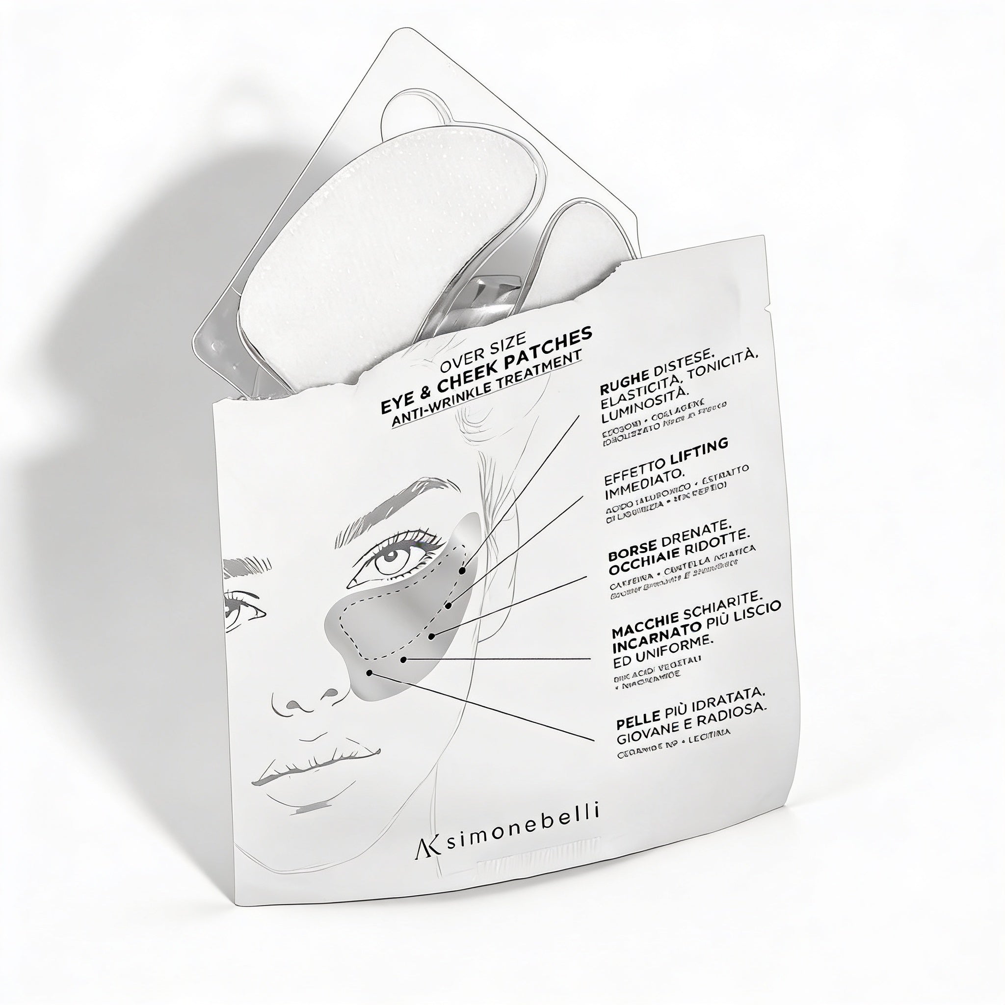 AK SIMONEBELLI - OVER SIZE EYE & CHEEK PATCHES